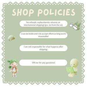 Shop Policies